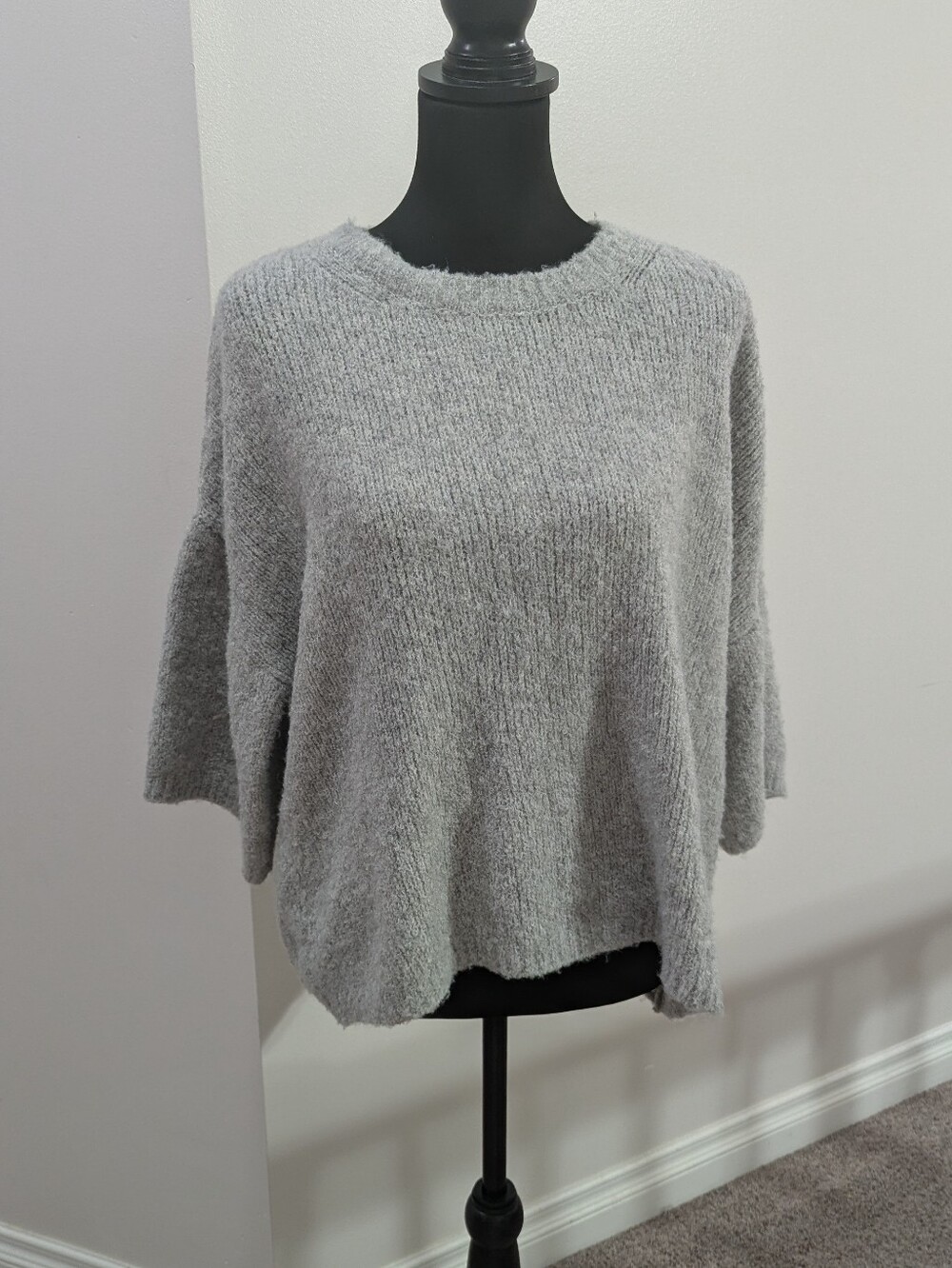 Wild Fable Oversized Grey Women's Sweater